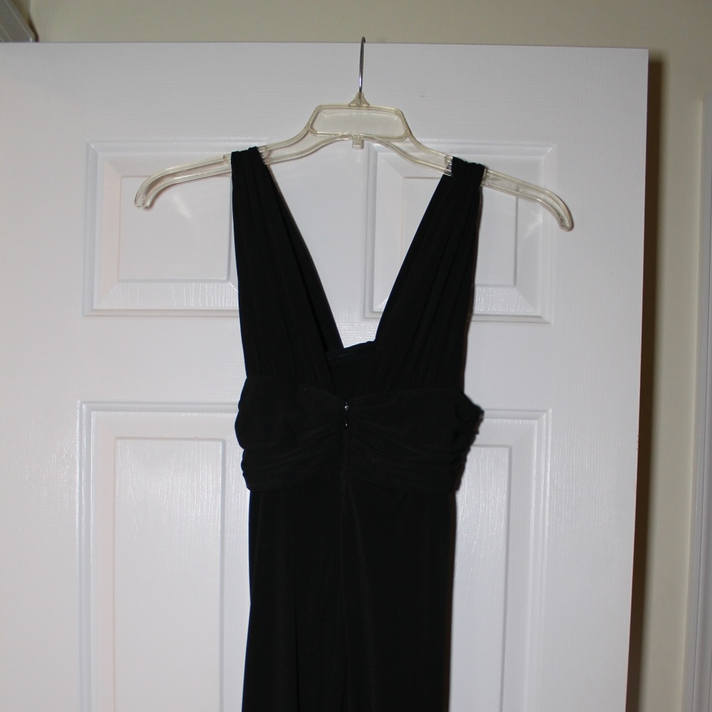 Express XS Cross neck front Little Black Dress - Picture 7 of 8